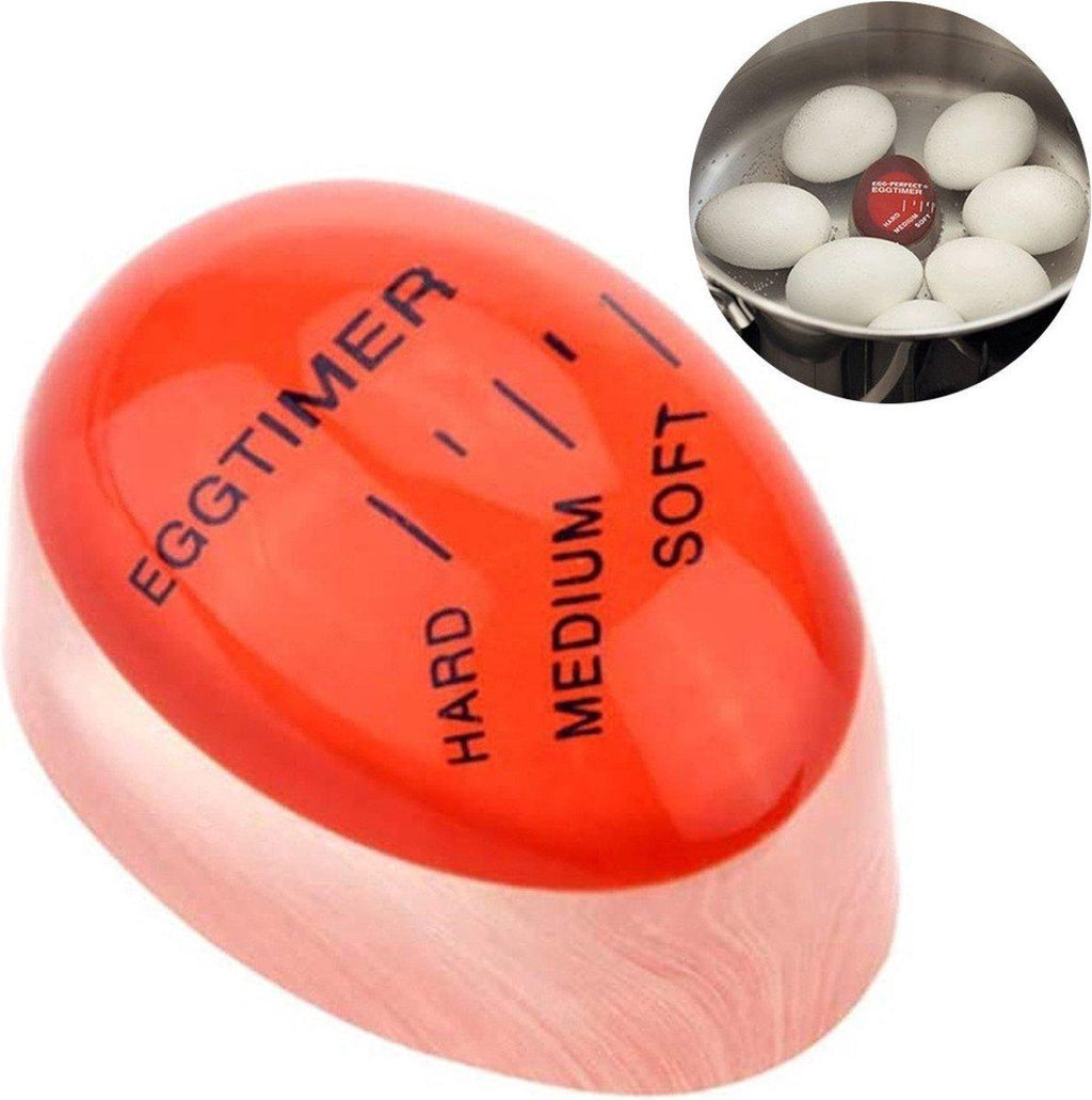 1 Pan eier timer, kleurverschil geeft aan hoe het ei gekookt is, 1+1 gratis