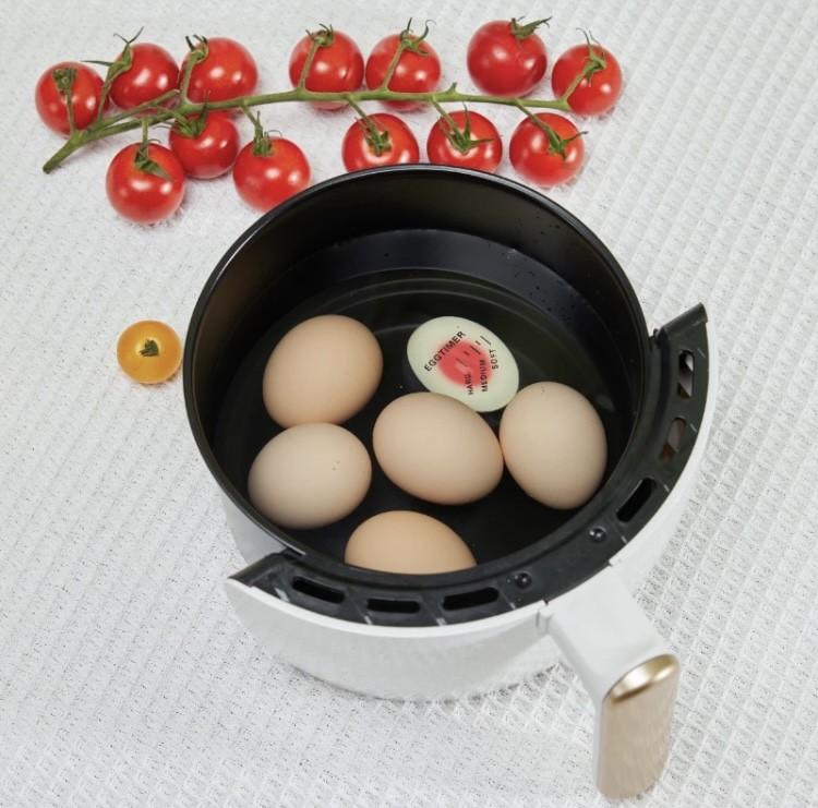 1 Pan eier timer, kleurverschil geeft aan hoe het ei gekookt is, 1+1 gratis