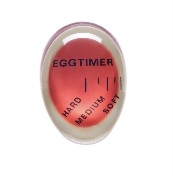1 Pan eier timer, kleurverschil geeft aan hoe het ei gekookt is, 1+1 gratis