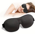 3D Voorgevormd slaapmasker, ultrazacht en 100% licht blokkerend 1 + 1 gratis
