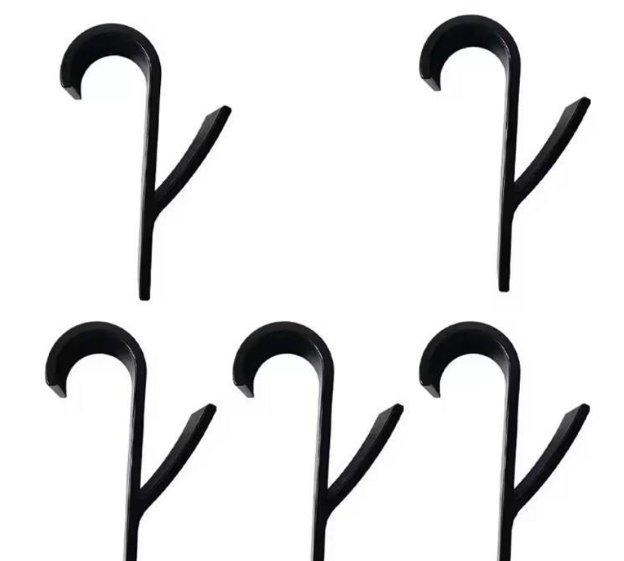 5+5 Gratis, wit of zwarte radiator hangers, badkamer