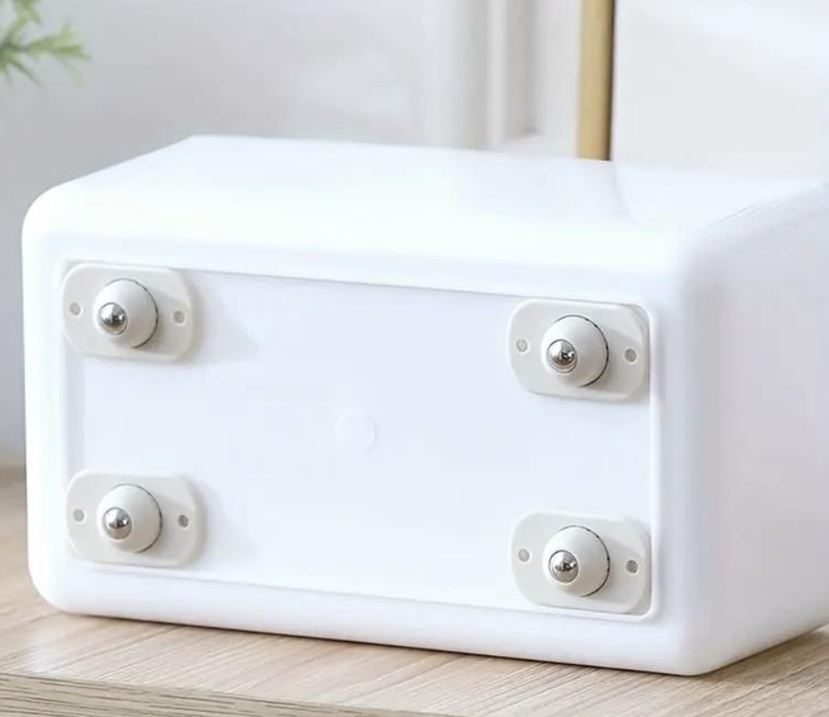 4 Zelfklevende zwenkwieltjes, maak spullen rolbaar