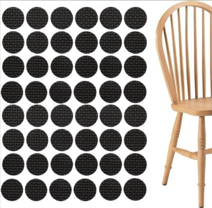 48 Vloer beschermers voor 12 stoelen