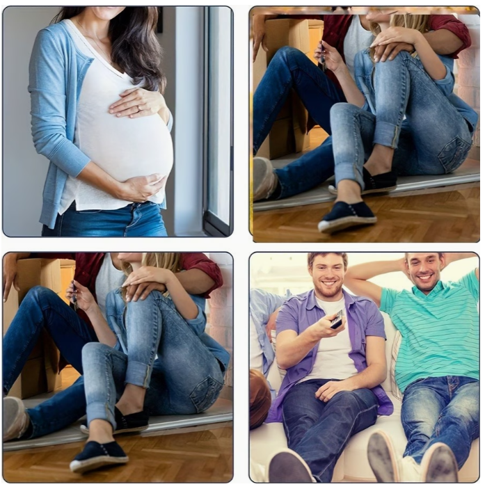 Broeksknopen met elastiek; nooit meer een te strak zittende broek om je middel!