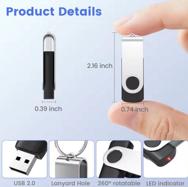 Flash drive, 32 GB, download snel foto’s van je telefoon