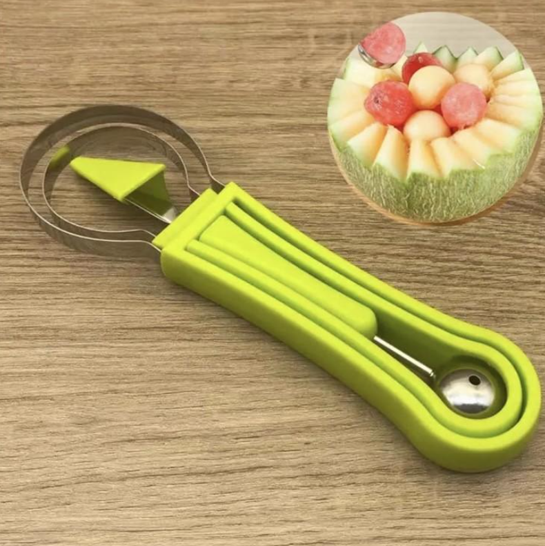 Bolletjes fruit schepper, set van drie tools, 1 + 1 gratis