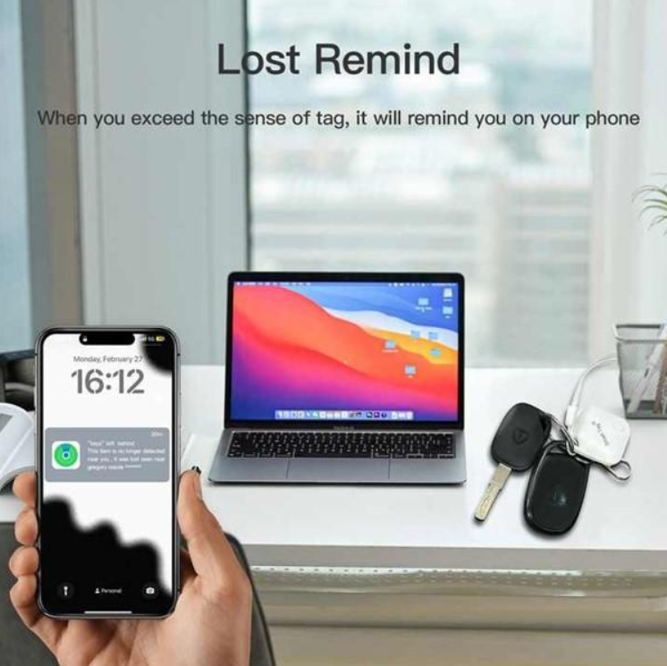 Air tag, Airtracker – Zwart