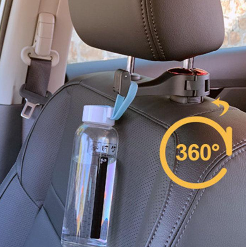 Autostoel bevesting. Filmpjes kijken in de auto, 1 + 1 gratis