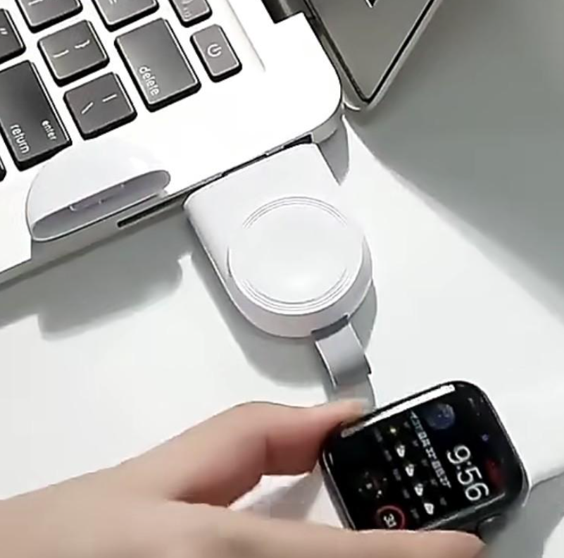 Draadloze, magnetische Apple Watch charger, 1 + 1 gratis