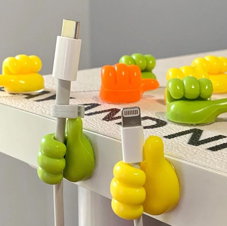 Duimpje kabelbevestigers, set van 4 stuks