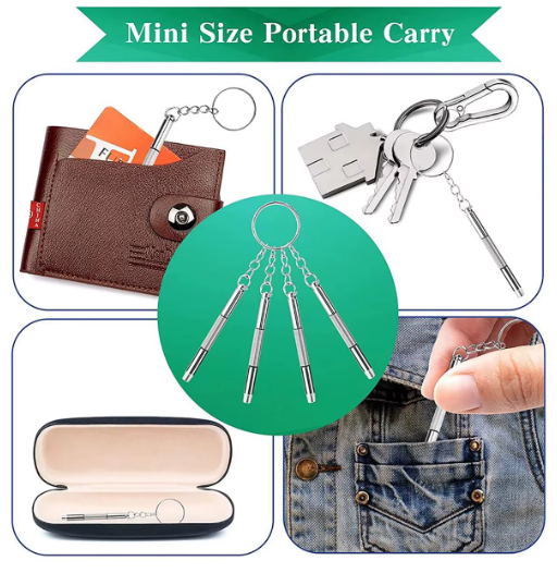 3-in-1 mini schroevendraaierset